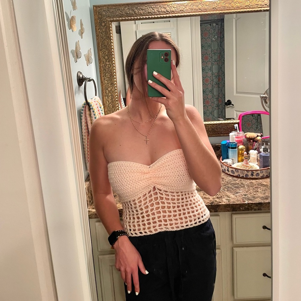 Handmade crochet tube top🤩